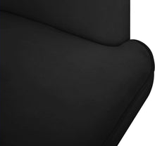 Load image into Gallery viewer, Rays Black Velvet Accent Chair
