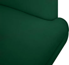 Load image into Gallery viewer, Rays Green Velvet Accent Chair

