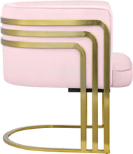 Load image into Gallery viewer, Rays Pink Velvet Accent Chair

