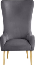 Load image into Gallery viewer, Alexander Grey Velvet Accent Chair
