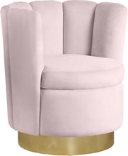 Load image into Gallery viewer, Lily Pink Velvet Accent Chair image
