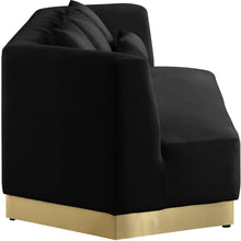 Load image into Gallery viewer, Marquis Black Velvet Sofa

