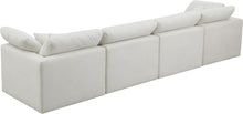 Load image into Gallery viewer, Plush Cream Velvet Standard Cloud Modular Sofa
