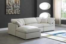 Load image into Gallery viewer, Plush Cream Velvet Standard Cloud Modular Sectional

