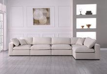 Load image into Gallery viewer, Plush Cream Velvet Standard Cloud Modular Sectional
