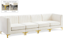 Load image into Gallery viewer, Alina Cream Velvet Modular Sofa image
