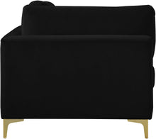 Load image into Gallery viewer, Julia Black Velvet Modular Corner Chair
