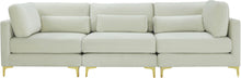 Load image into Gallery viewer, Julia Cream Velvet Modular Sofa (3 Boxes)
