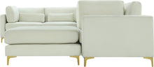 Load image into Gallery viewer, Julia Cream Velvet Modular Sectional (7 Boxes)
