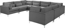 Load image into Gallery viewer, Julia Grey Velvet Modular Sectional (8 Boxes)
