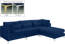 Load image into Gallery viewer, Julia Navy Velvet Modular Sectional (4 Boxes)
