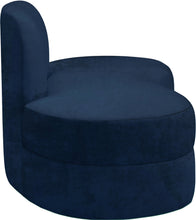 Load image into Gallery viewer, Mitzy Navy Velvet Loveseat
