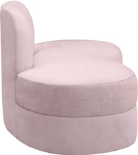 Load image into Gallery viewer, Mitzy Pink Velvet Loveseat
