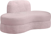 Load image into Gallery viewer, Mitzy Pink Velvet Loveseat image
