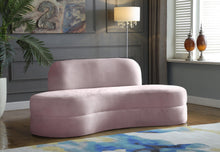 Load image into Gallery viewer, Mitzy Pink Velvet Sofa

