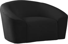 Load image into Gallery viewer, Riley Black Velvet Chair

