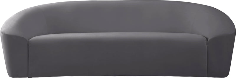 Riley Grey Velvet Sofa