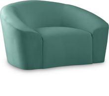 Load image into Gallery viewer, Riley Mint Velvet Chair image
