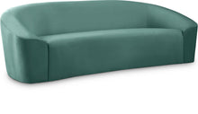 Load image into Gallery viewer, Riley Mint Velvet Sofa image
