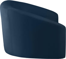 Load image into Gallery viewer, Riley Navy Velvet Sofa
