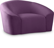 Load image into Gallery viewer, Riley Purple Velvet Chair image
