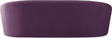 Load image into Gallery viewer, Riley Purple Velvet Sofa
