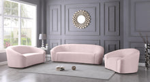 Load image into Gallery viewer, Riley Pink Velvet Sofa
