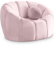 Load image into Gallery viewer, Elijah Pink Velvet Chair image
