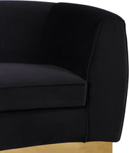 Load image into Gallery viewer, Julian Black Velvet Chair
