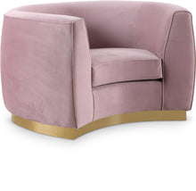 Load image into Gallery viewer, Julian Pink Velvet Chair image

