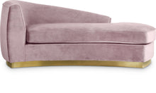 Load image into Gallery viewer, Julian Pink Velvet Chaise image

