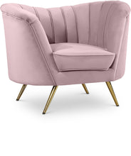 Load image into Gallery viewer, Margo Pink Velvet Chair image
