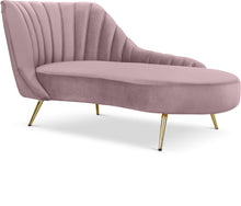 Load image into Gallery viewer, Margo Pink Velvet Chaise image
