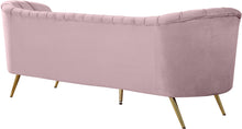 Load image into Gallery viewer, Margo Pink Velvet Sofa
