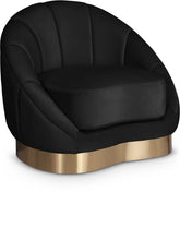 Load image into Gallery viewer, Shelly Black Velvet Chair image
