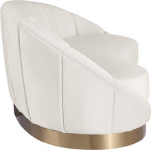 Load image into Gallery viewer, Shelly Cream Velvet Chaise

