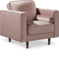 Load image into Gallery viewer, Emily Pink Velvet Chair image
