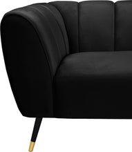 Load image into Gallery viewer, Beaumont Black Velvet Chair
