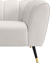 Load image into Gallery viewer, Beaumont Cream Velvet Chair
