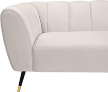 Load image into Gallery viewer, Beaumont Cream Velvet Sofa
