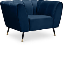 Load image into Gallery viewer, Beaumont Navy Velvet Chair image
