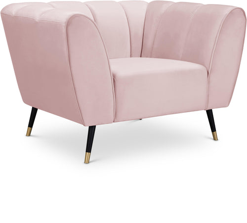 Beaumont Pink Velvet Chair image