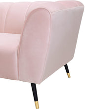 Load image into Gallery viewer, Beaumont Pink Velvet Chair
