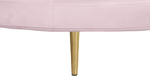 Load image into Gallery viewer, Circlet PInk Velvet Round Sofa Settee
