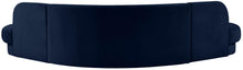 Load image into Gallery viewer, Rosa Navy Velvet 3pc. Sectional (3 Boxes)
