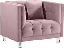 Load image into Gallery viewer, Mariel Pink Velvet Chair image

