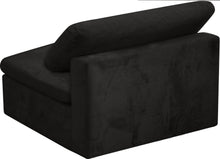 Load image into Gallery viewer, Cozy Black Velvet Chair
