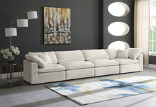 Load image into Gallery viewer, Cozy Cream Velvet Cloud Modular Sofa
