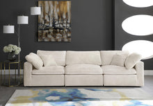 Load image into Gallery viewer, Cozy Cream Velvet Cloud Modular Sofa
