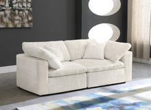 Load image into Gallery viewer, Cozy Cream Velvet Cloud Modular Sofa
